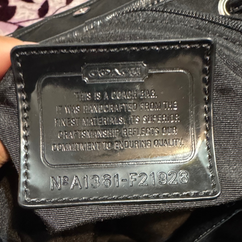 Coach Signature Backpack - Picture 9 of 14